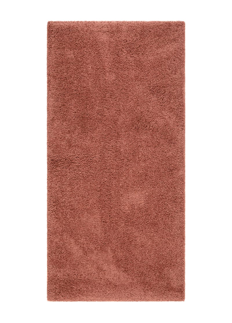 Lounge käytävämatto 80x250 cm suorakaide - Kupari - Kodintekstiilit & matot - Matto - Moderni matto - Nukkamatto