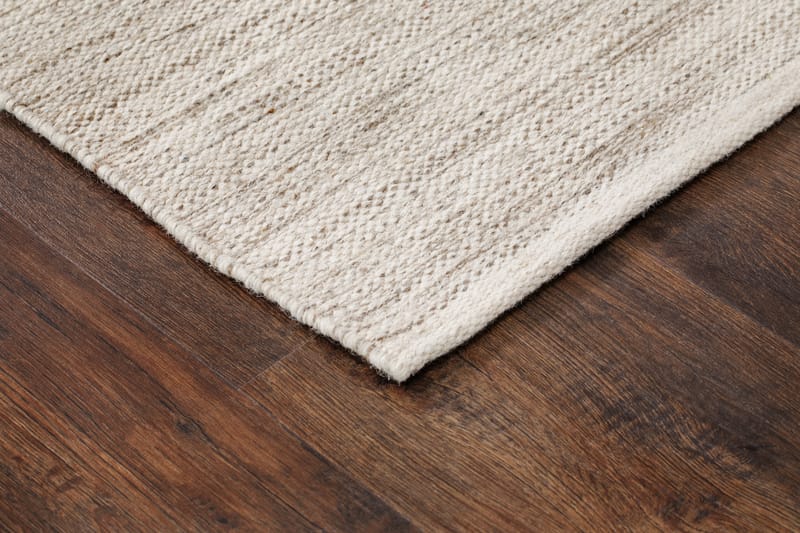Mellby puuvillamatto 160x230 cm suorakaide - Kerma - Kodintekstiilit & matot - Matto - Moderni matto - Puuvillamatto