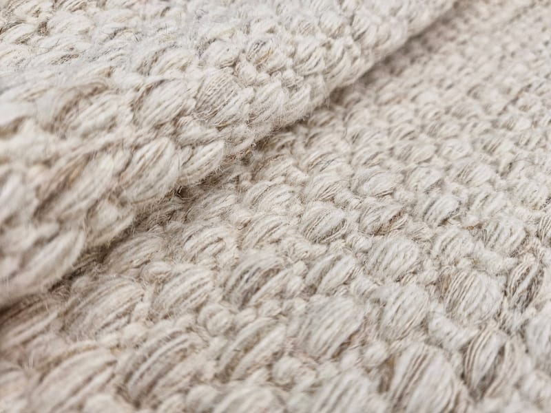 Varberg käytävämatto 75x230 cm suorakaide - Kerma - Kodintekstiilit & matot - Matto - Moderni matto - Puuvillamatto