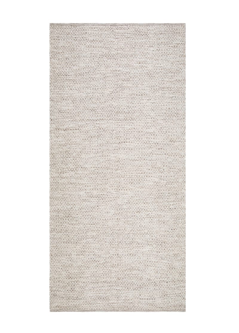 Varberg puuvillamatto 75x150 cm suorakaide - Beige - Kodintekstiilit & matot - Matto - Moderni matto - Käytävämatto
