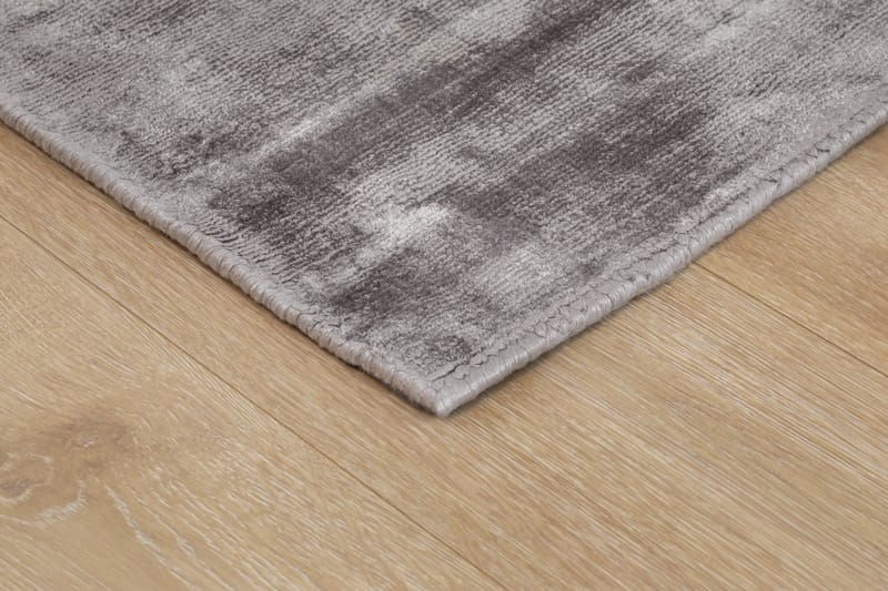 Tribeca viskoosimatto 160x230 cm suorakaide - Harmaa - Kodintekstiilit & matot - Matto - Moderni matto - Viskoosimatto & keinosilkkimatto