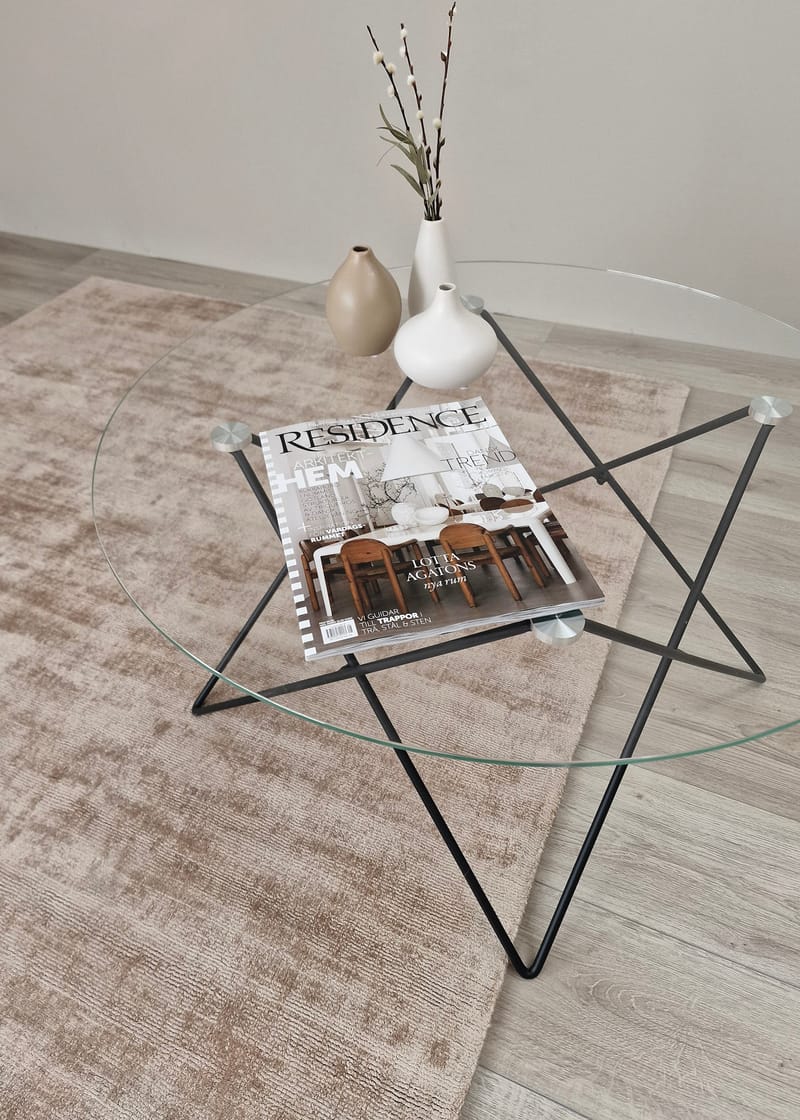 Tribeca viskoosimatto 240x340 cm suorakaide - Pellava - Kodintekstiilit & matot - Matto - Moderni matto - Viskoosimatto & keinosilkkimatto