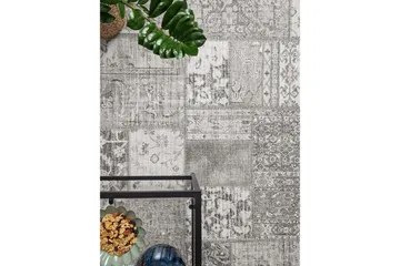 Patchwork Silver 80*150 KM Home Silver 80x150 cm - Kodintekstiilit & matot - Matto - Moderni matto - Wilton-matto