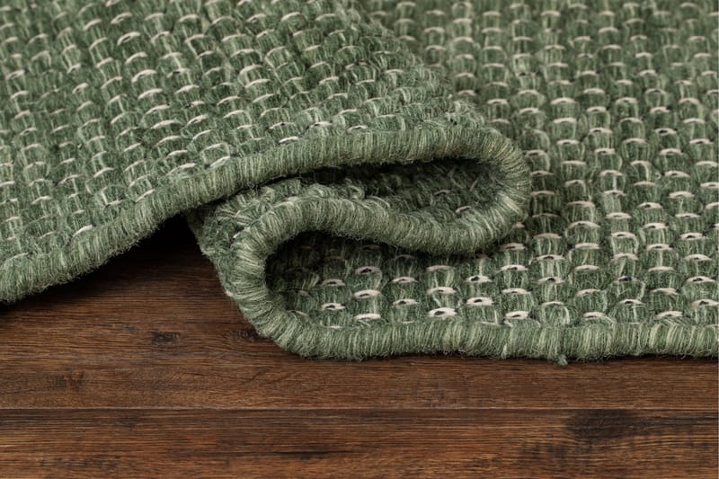 Torekov Villamatto 75x230 cm - Vihreä - Kodintekstiilit & matot - Matto - Moderni matto - Villamatto