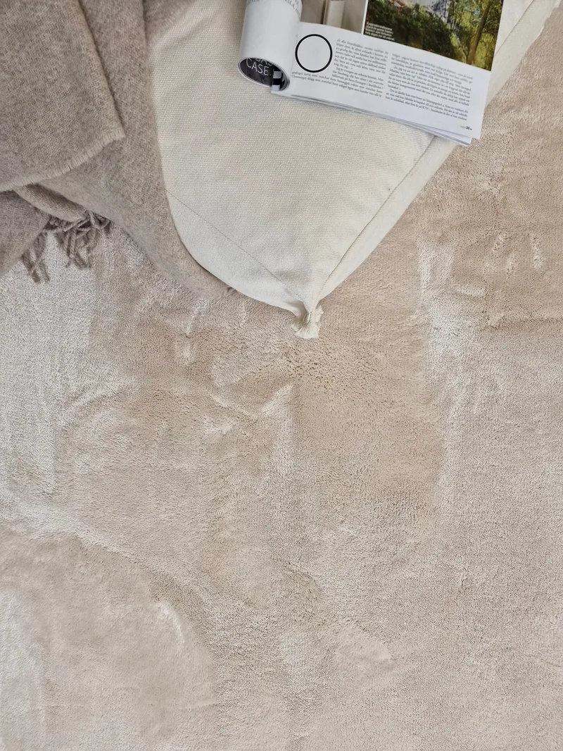 Cozy Ryamatto 240x340 cm Suorakulmainen - Luonnonväri - Kodintekstiilit & matot - Matto - Moderni matto - Nukkamatto