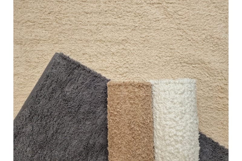 Falsterbo puuvillamatto 75x230 cm - Harmaa - Kodintekstiilit & matot - Matto - Moderni matto - Puuvillamatto