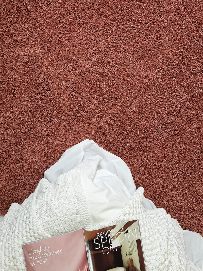 Lounge nukkamatto 160x230 cm suorakaide - Kupari - Kodintekstiilit & matot - Matto - Moderni matto - Käytävämatto