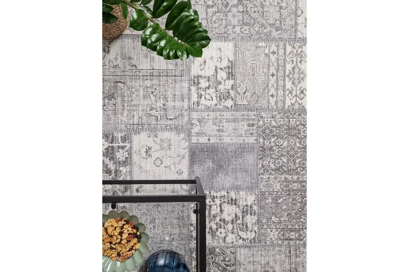 Patchwork wilton-matto 240x330 cm suorakaide - Hopea - Kodintekstiilit & matot - Matto - Moderni matto - Wilton-matto