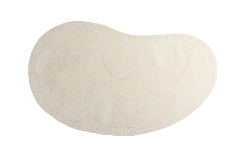 Villamatto Enard 175x290 cm - Valkoinen - Kodintekstiilit & matot - Matto - Moderni matto - Villamatto