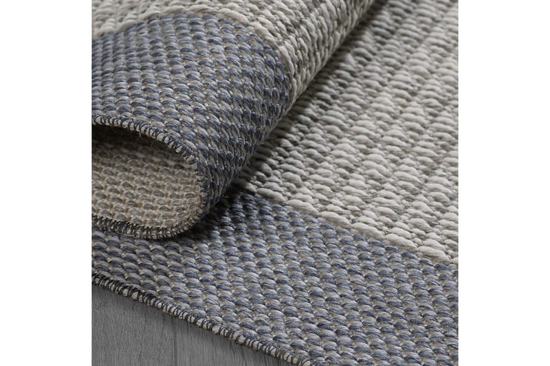 Sisalux Wiltonmatto 120x180 cm Suorakaide - Harmaa - Kodintekstiilit & matot - Matto - Moderni matto - Wilton-matto