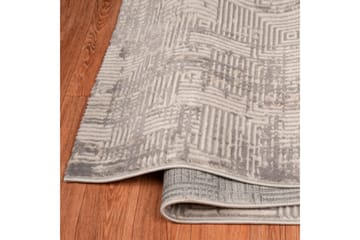 Marlyn Käytävämatto 80x300 cm Suorakaide - Harmaa/Beige/Ruskea - Kodintekstiilit & matot - Matto - Moderni matto - Käytävämatto