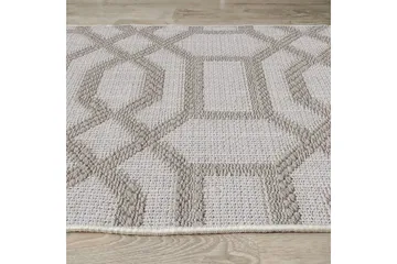 Maltina Puuvillamatto 80x120 cm Suorakaide - Harmaa - Kodintekstiilit & matot - Matto - Moderni matto - Puuvillamatto
