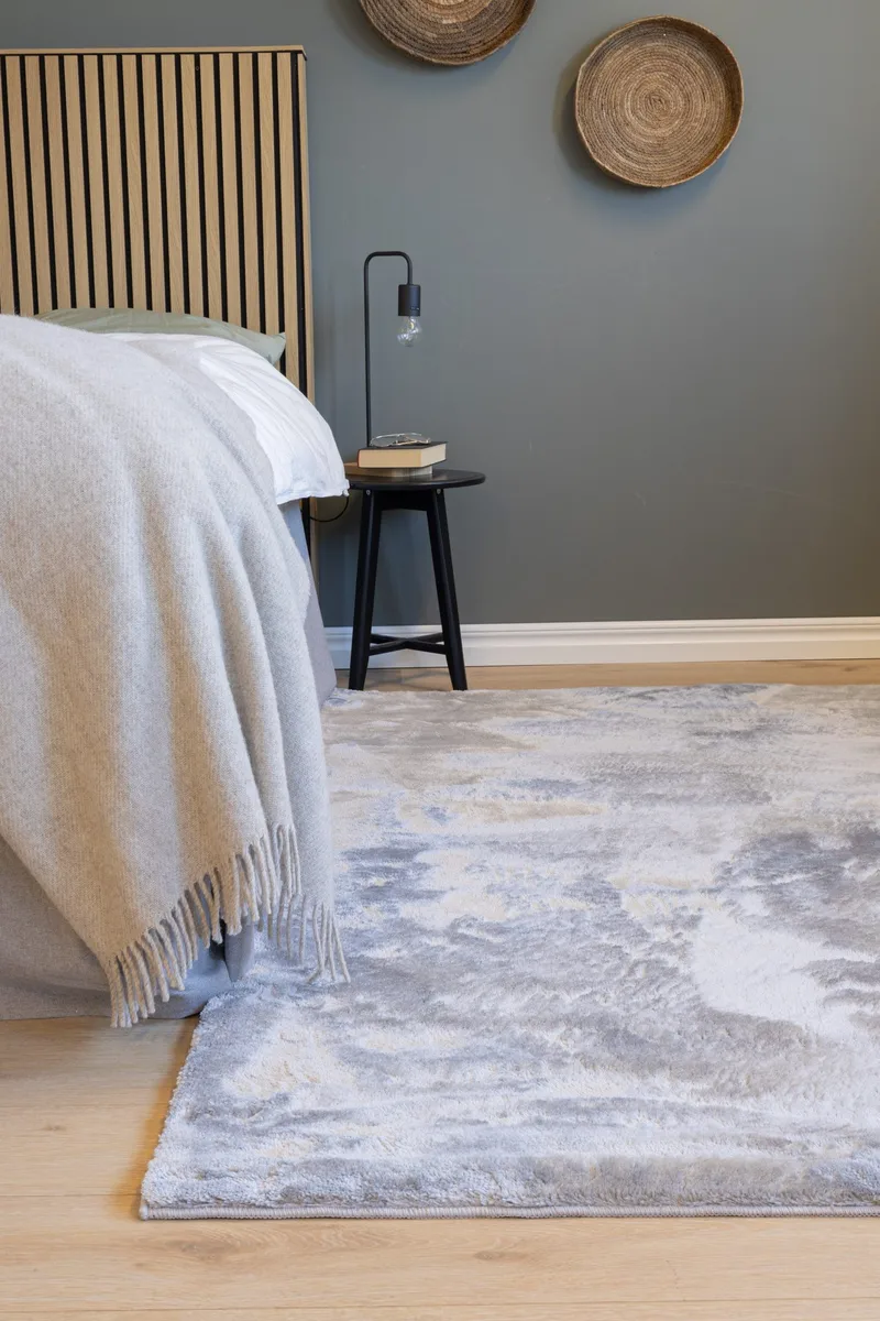 Cozy nukkamatto 240x340 cm suorakaide - Hopea - Kodintekstiilit & matot - Matto - Moderni matto - Nukkamatto