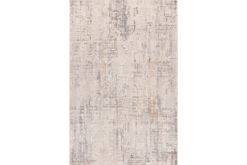 Marlyn Käytävämatto 80x300 cm Suorakaide, Harmaa/Beige/Ruskea