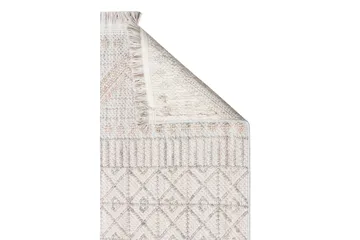 Cozy Käytävämatto 80x300 cm Suorakaide - Harmaa/Beige - Kodintekstiilit & matot - Matto - Moderni matto - Käytävämatto