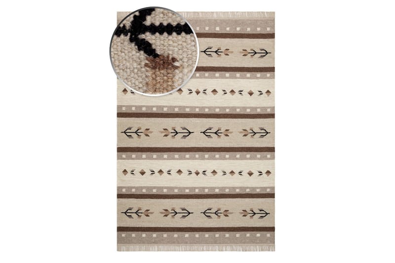 Fagersta villamatto 160x230 cm - Luonnonväri - Kodintekstiilit & matot - Matto - Moderni matto - Villamatto