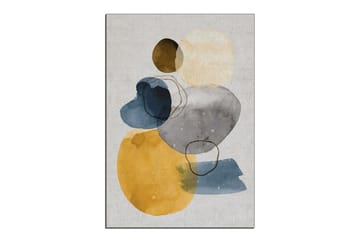 Galileo Wiltonmatto 100x140 cm Suorakaide - Monivärinen - Kodintekstiilit & matot - Matto - Moderni matto - Wilton-matto