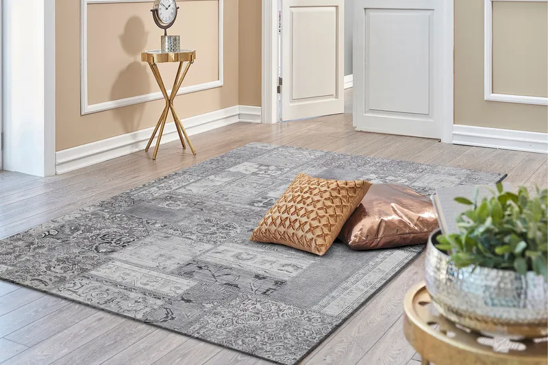 Patchwork wilton-matto 300x400 cm suorakaide - Hopea - Kodintekstiilit & matot - Matto - Moderni matto - Wilton-matto