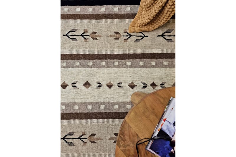 Fagersta villamatto 80x200 cm - Luonnonväri - Kodintekstiilit & matot - Matto - Moderni matto - Villamatto