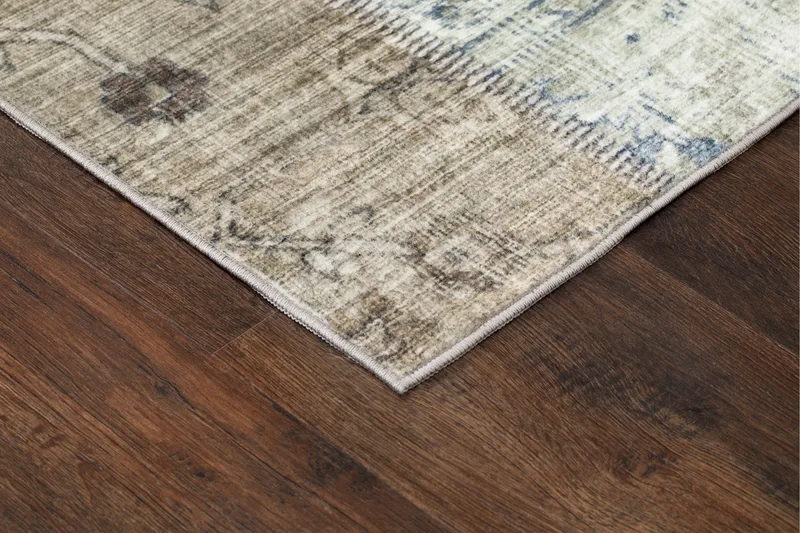 Tarfaya frieze-matto 160x230 cm - Luonnonväri - Kodintekstiilit & matot - Matto - Moderni matto - Wilton-matto