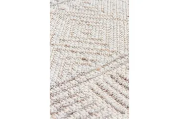 Cozy Käytävämatto 80x300 cm Suorakaide - Harmaa/Beige - Kodintekstiilit & matot - Matto - Moderni matto - Käytävämatto
