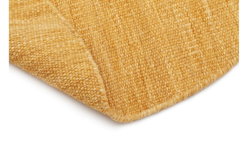 Birka villamatto pyöreä 240 cm - Keltainen - Kodintekstiilit & matot - Matto - Moderni matto - Villamatto