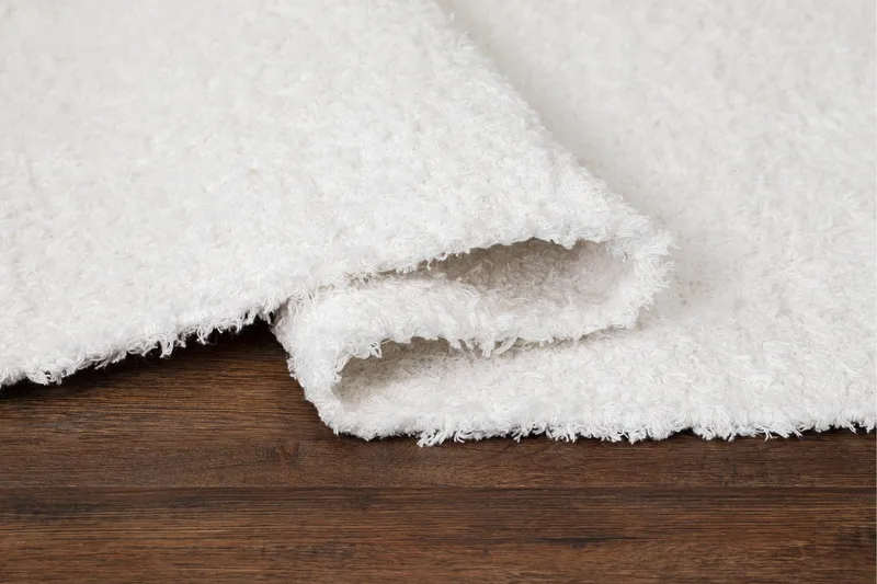 Falsterbo puuvillamatto 75x230 cm - Valkoinen - Kodintekstiilit & matot - Matto - Moderni matto - Puuvillamatto