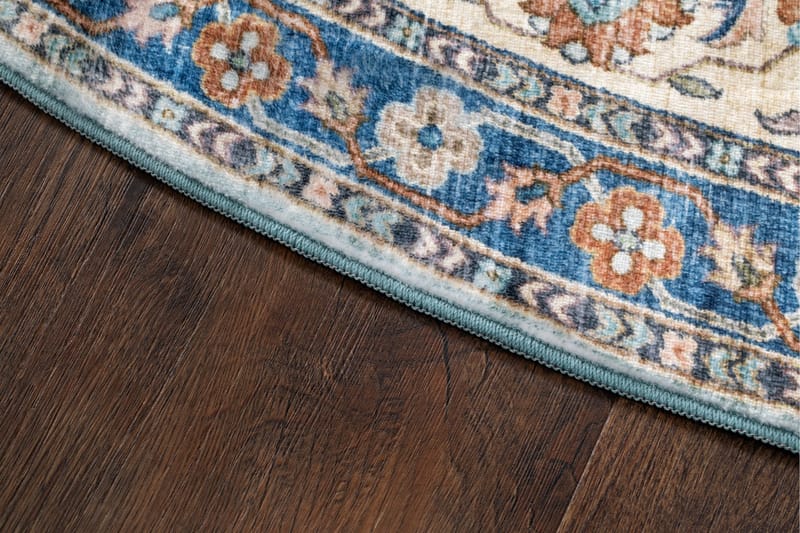 Tarfaya frieze-matto pyöreä 240 cm - Monivärinen - Kodintekstiilit & matot - Matto - Moderni matto - Wilton-matto