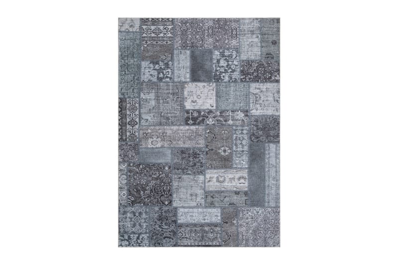 Patchwork wilton-matto 240x330 cm suorakaide - Harmaa - Kodintekstiilit & matot - Matto - Moderni matto - Wilton-matto