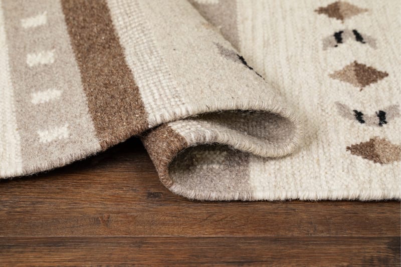 Fagersta villamatto 160x230 cm - Luonnonväri - Kodintekstiilit & matot - Matto - Moderni matto - Villamatto