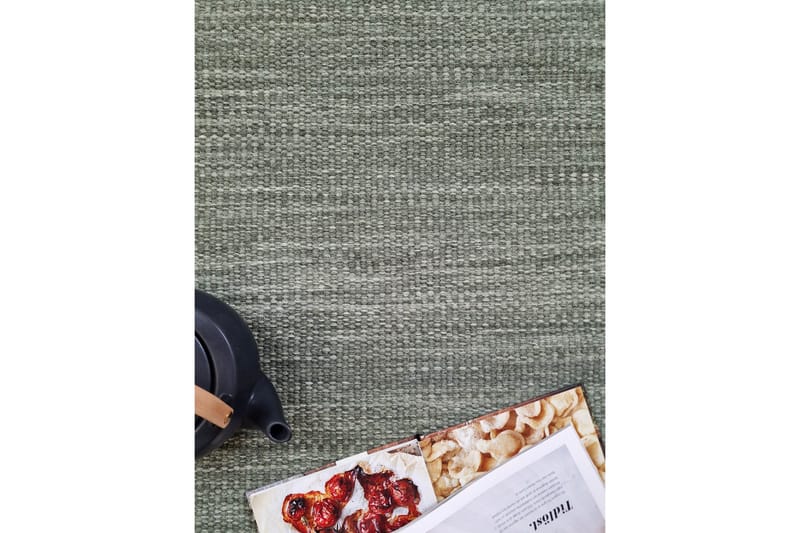 Birka villamatto pyöreä 300 cm - Vihreä - Kodintekstiilit & matot - Matto - Moderni matto - Villamatto