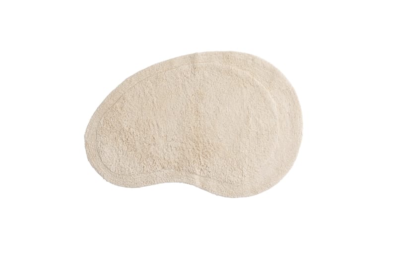 Kylpyhuonematto Elvis 60x85 cm, Valkoinen