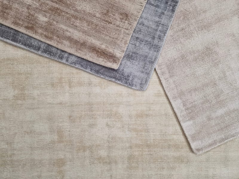 Tribeca viskoosimatto 240x340 cm suorakaide - Harmaa - Kodintekstiilit & matot - Matto - Moderni matto - Viskoosimatto & keinosilkkimatto