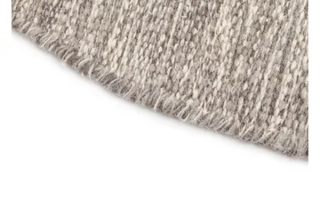Birka villamatto pyöreä 300 cm - Hopea - Kodintekstiilit & matot - Matto - Moderni matto - Villamatto