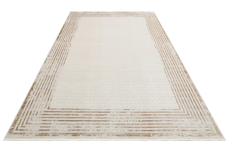 Mhl Käytävämatto 100x300 cm Suorakaide, Kerma/Kulta