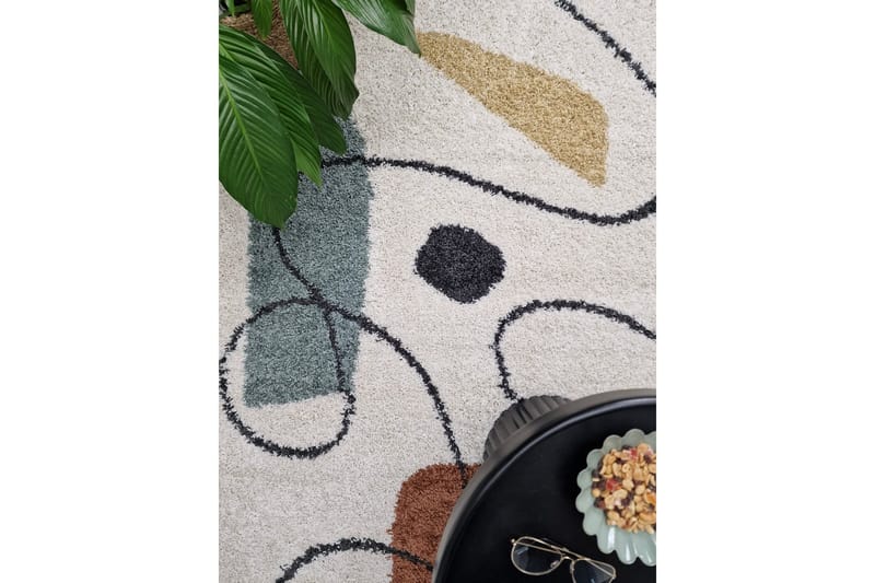 Portland nukkamatto 160x230 cm - Valkoinen - Kodintekstiilit & matot - Matto - Moderni matto - Nukkamatto