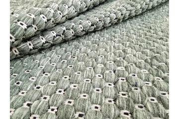 Torekov villamatto 300x400 cm - Vihreä - Kodintekstiilit & matot - Matto - Moderni matto - Villamatto