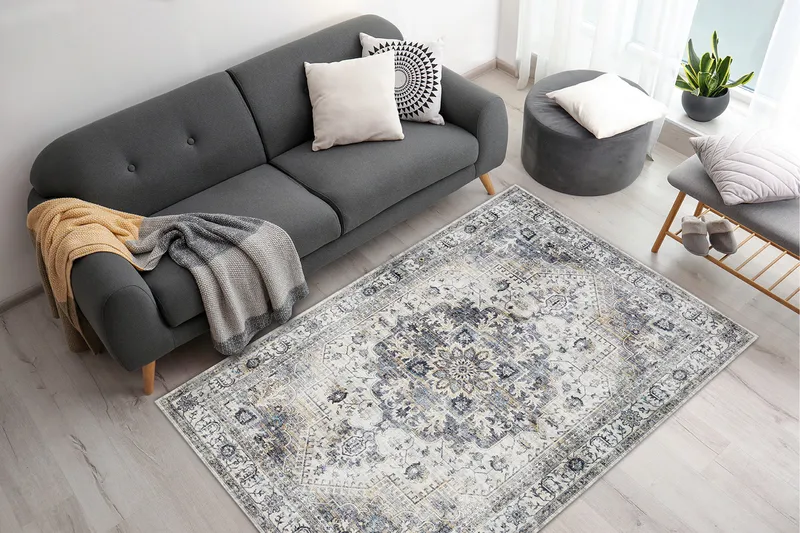 Tarfaya Frye-matto 200x290 cm - Luonnonväri - Kodintekstiilit & matot - Matto - Moderni matto - Wilton-matto