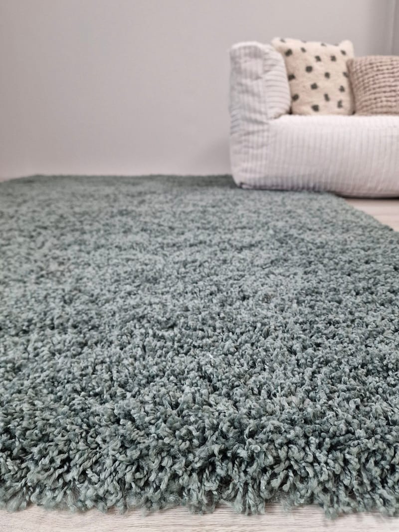 Lounge nukkamatto 200x290 cm suorakaide - Vihreä - Kodintekstiilit & matot - Matto - Moderni matto - Nukkamatto