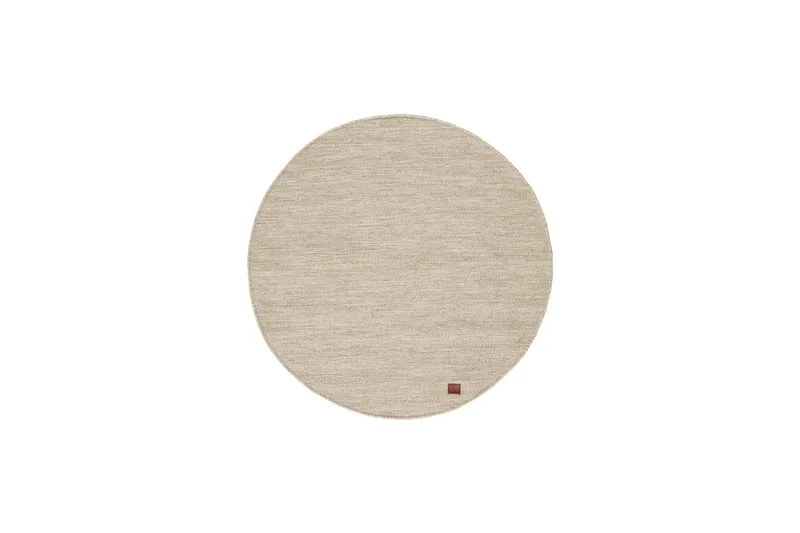 Birka villamatto pyöreä 300 cm, Pellava