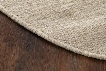 Birka villamatto pyöreä 300 cm - Pellava - Kodintekstiilit & matot - Matto - Moderni matto - Villamatto