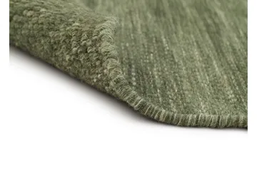 Birka villamatto pyöreä 300 cm - Vihreä - Kodintekstiilit & matot - Matto - Moderni matto - Villamatto