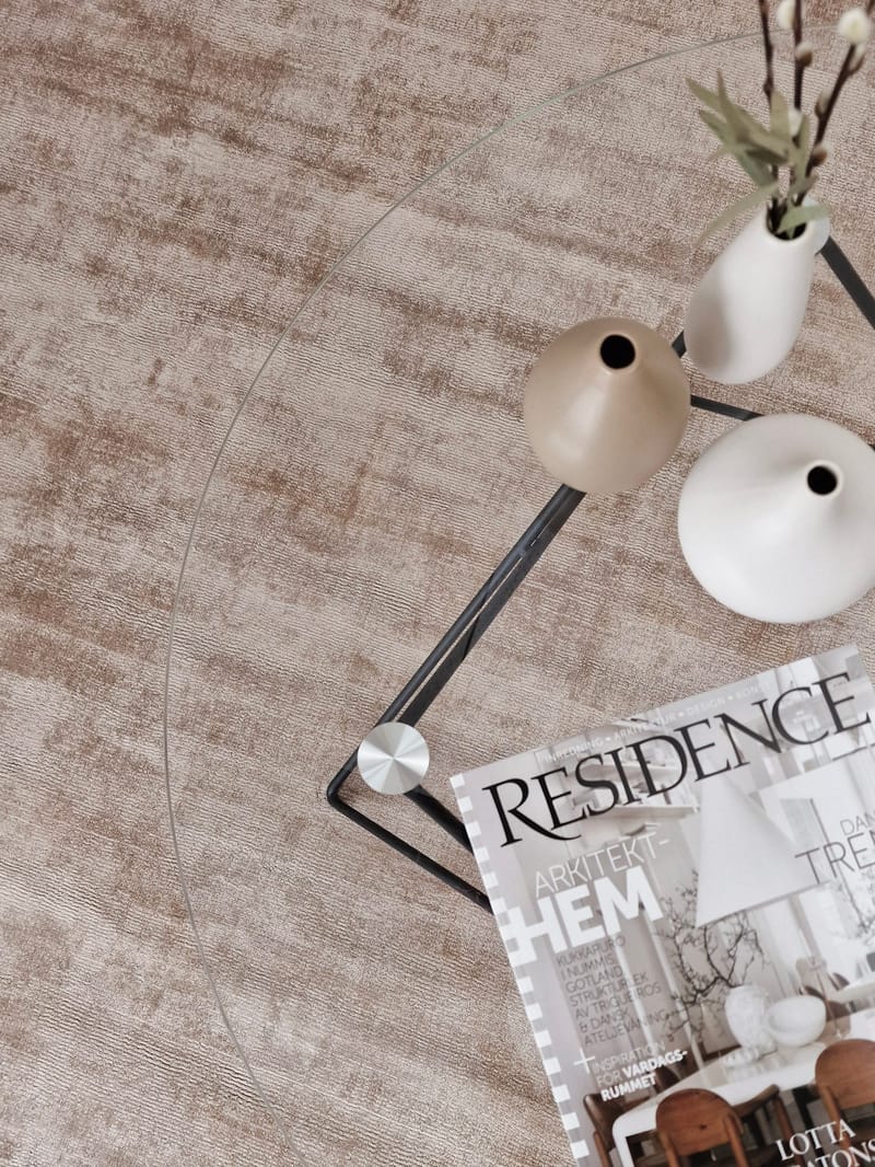 Tribeca viskoosimatto 160x230 cm suorakaide - Pellava - Kodintekstiilit & matot - Matto - Moderni matto - Viskoosimatto & keinosilkkimatto