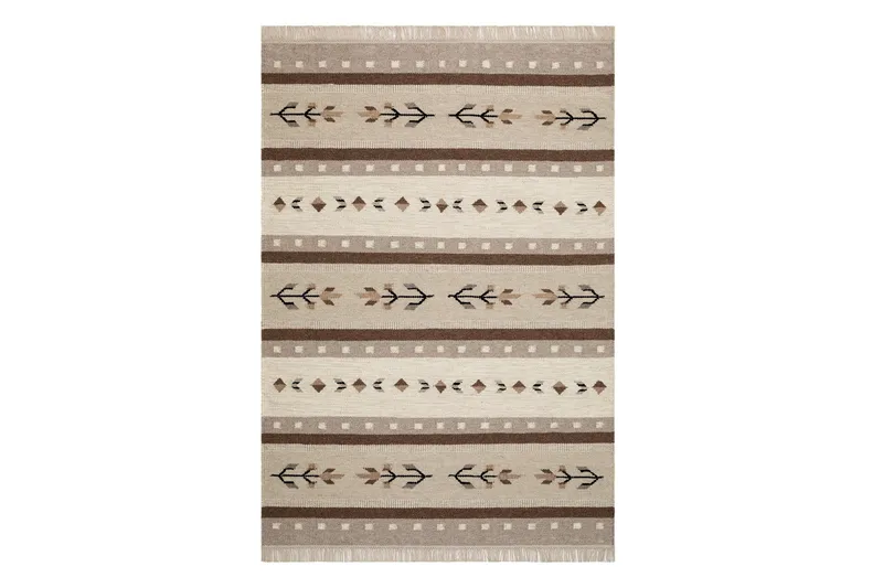 Fagersta villamatto 140x200 cm - Luonnonväri - Kodintekstiilit & matot - Matto - Moderni matto - Villamatto