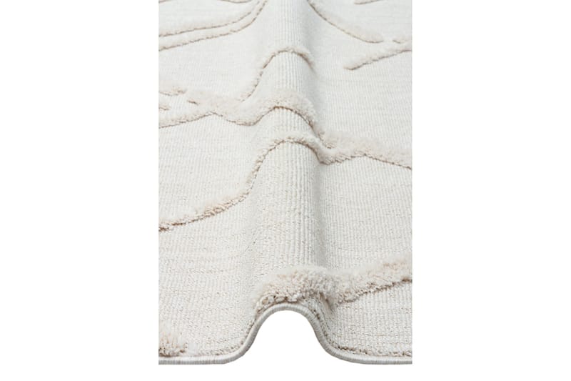 Tolina Wiltonmatto 160x230 cm Suorakaide - Valkoinen - Kodintekstiilit & matot - Matto - Moderni matto - Wilton-matto