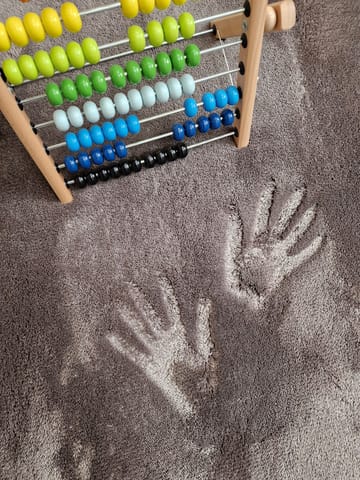 Cozy nukkamatto 110x160 cm suorakaide - Harmaa - Kodintekstiilit & matot - Matto - Moderni matto - Nukkamatto