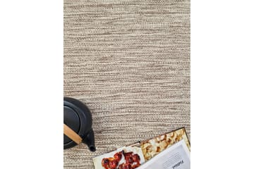 Birka Villamatto Pyöreä 240 cm - Pellava - Kodintekstiilit & matot - Matto - Moderni matto - Villamatto