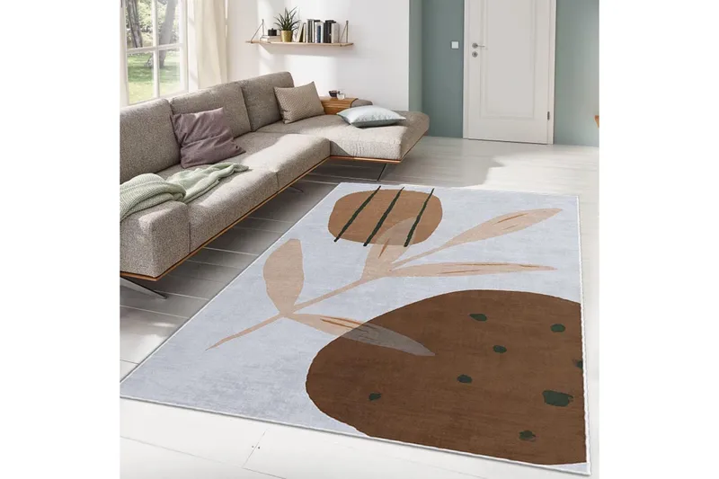 Glenure Wiltonmatto 160x230 cm Suorakaide - Monivärinen - Kodintekstiilit & matot - Matto - Moderni matto - Wilton-matto