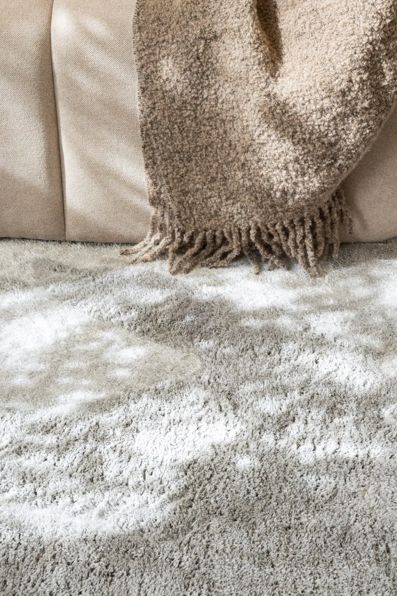 Cozy nukkamatto 240x340 cm suorakaide - Hopea - Kodintekstiilit & matot - Matto - Moderni matto - Nukkamatto