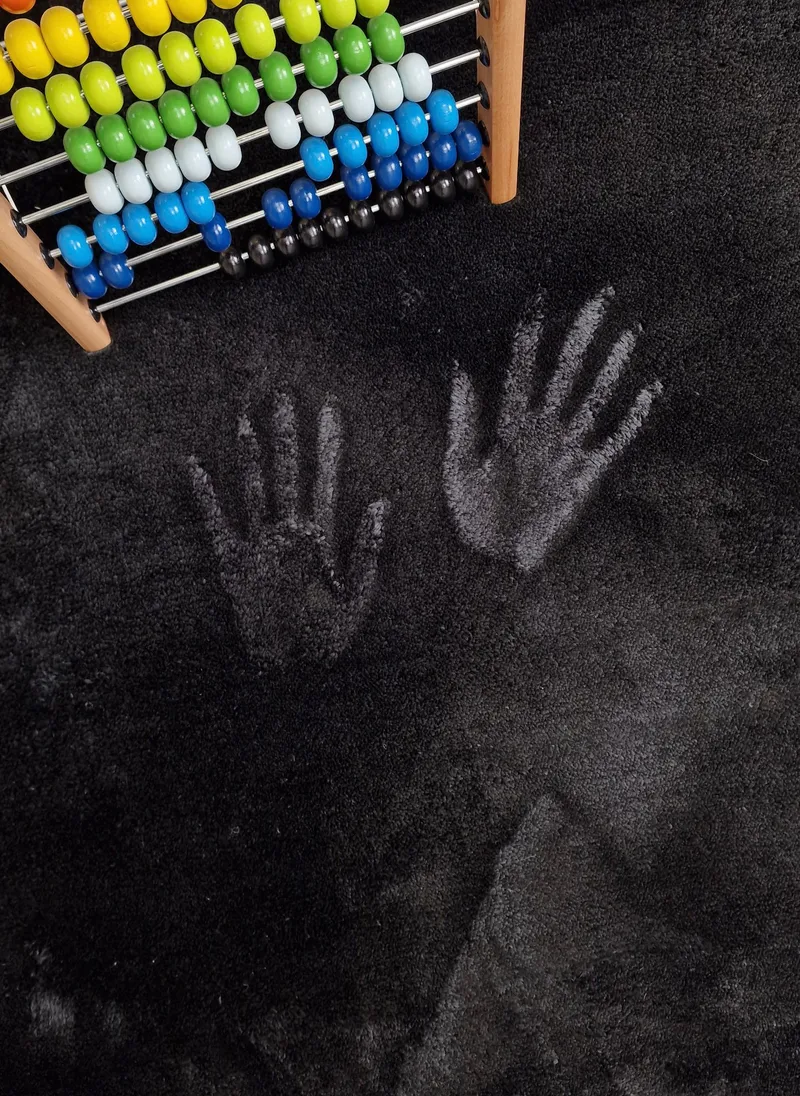 Cozy nukkamatto 200x290 cm suorakaide - Musta - Kodintekstiilit & matot - Matto - Moderni matto - Nukkamatto